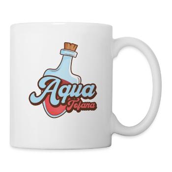 Aqua Tofana Vintage Poison Bottle Line Art Crime - Mug - white - Right