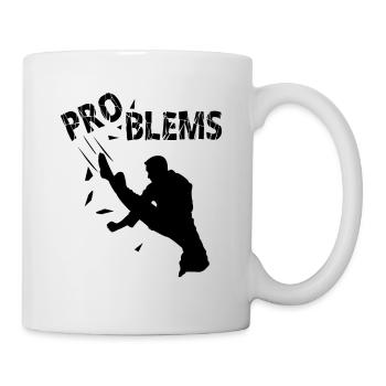 Problem Karate Kampfsportarten Kämpfen - Tasse - Weiß - Rechts