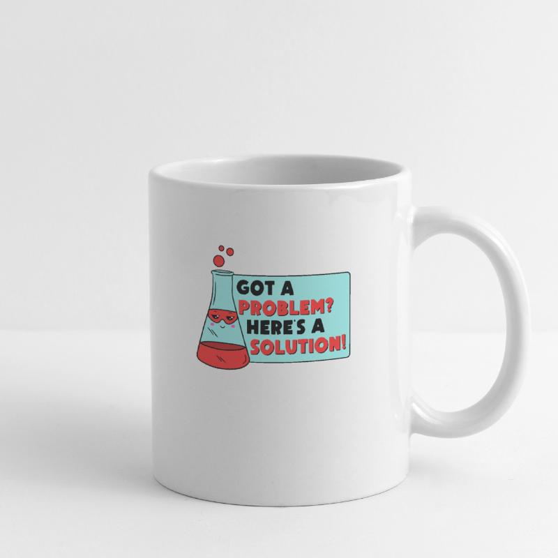 Problem Solution Scientific Solving Science Mug