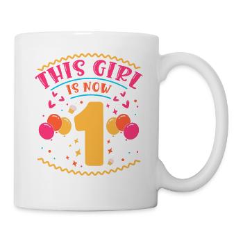 Cette fille est maintenant 1 | Thème Cupcake - Mug blanc - blanc - Droite
