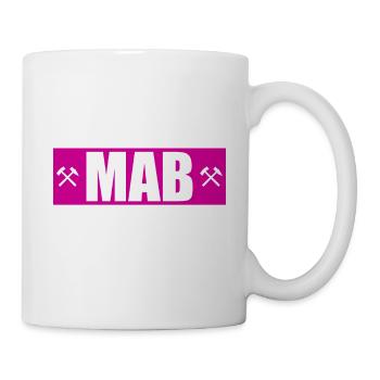 Marienberg MAB mab Glück auf Erzgebirge Erz - Tasse - Weiß - Rechts