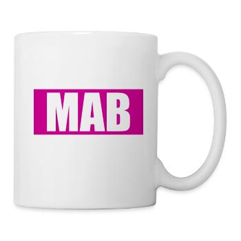 Marienberg MAB mab Glück auf Erzgebirge Erz - Tasse - Weiß - Rechts