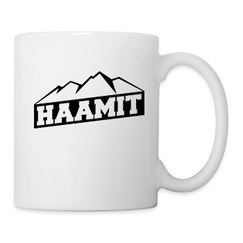 Haamit Erzgebirge Gruß Glück auf - Tasse - Weiß - Rechts