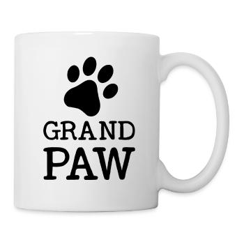 Large paw - Mug - white - Right