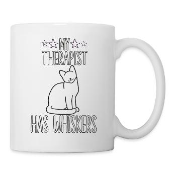 Cat Lovers Cats Fan Funny Cat Saying - Mug - white - Right