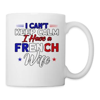 French Flag French Roots Gift - Mug - white - Right