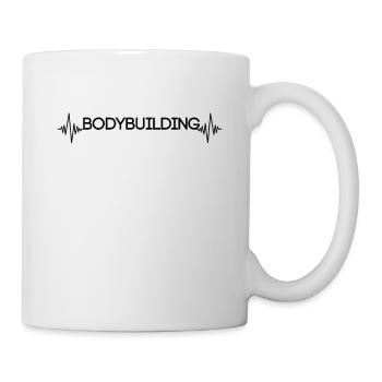 Culturisme Heartbeat - Mug blanc - blanc - Droite