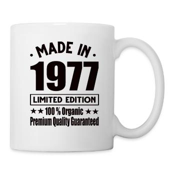 Made in 1977 Vintage Retro Limited Edition - Mug - white - Right
