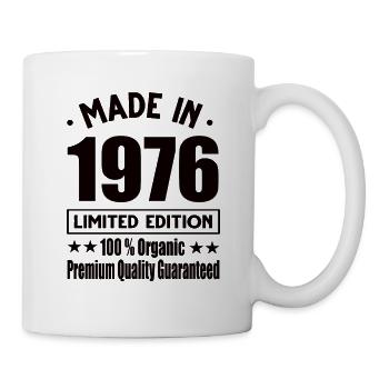 Made in 1976 Vintage Retro Limited Edition - Mug - white - Right