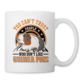 Cochon d’Inde Cadeau Cochon d’Inde - Mug blanc - blanc - Droite