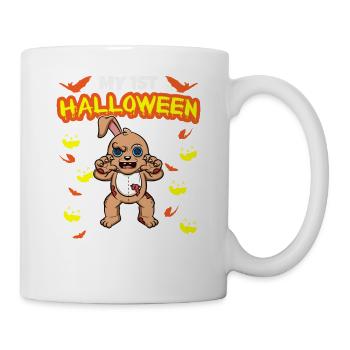 Mon premier anniversaire d’Halloween Scary Hallow’s Eve - Mug blanc - blanc - Droite