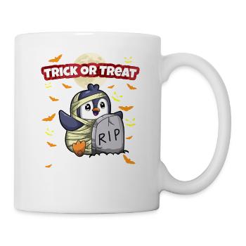 Trick Or Treat Scary Creepy Halloween Monster - Mug - white - Right