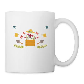 Kleingarten anfänger Mein Garten meine Laube - Tasse - Weiß - Rechts