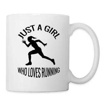 Jogger fit run cardio training run jogging - Mug blanc - blanc - Droite