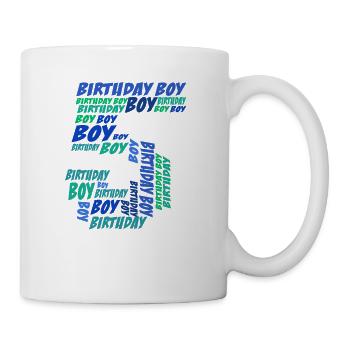 Birthday Boy 5th birthday | Boys - Mug - white - Right