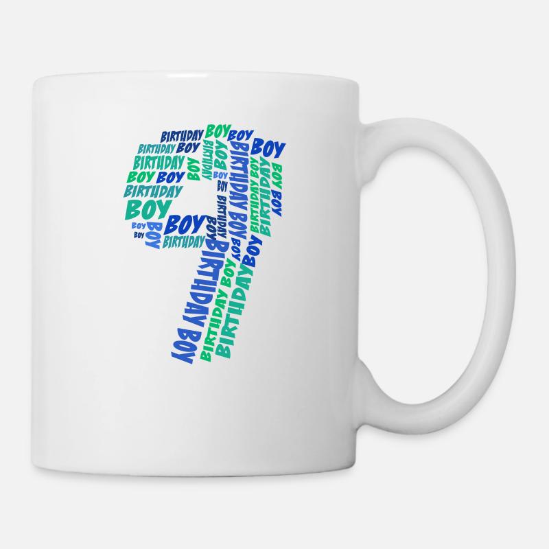 Geburtstag Junge 9. Geburtstag | Jungen - Tasse - Weiß