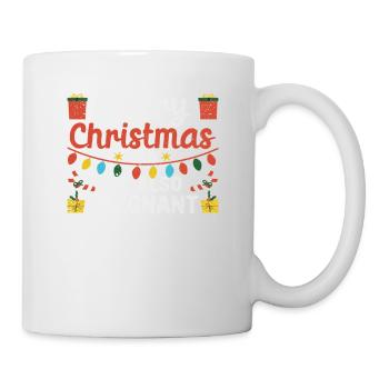 Joyeux Noël Aussi je suis enceinte Bébé - Mug blanc - blanc - Droite