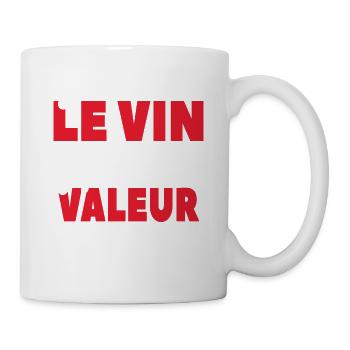 Je Suis Comme Le Vin - Mug blanc - blanc - Droite