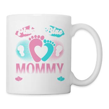 Mama Mutter Baby Geschenk Junge Mädchen - Tasse - Weiß - Rechts