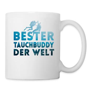 Apnoetaucher Freitaucher Freediver Scuba Taucher - Tasse - Weiß - Rechts