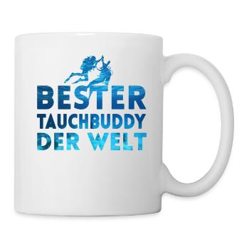 Apnoetaucher Freitaucher Freediver Scuba Taucher - Tasse - Weiß - Rechts