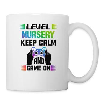 Level NURSERY keep calm and game on - Tasse - Weiß - Rechts