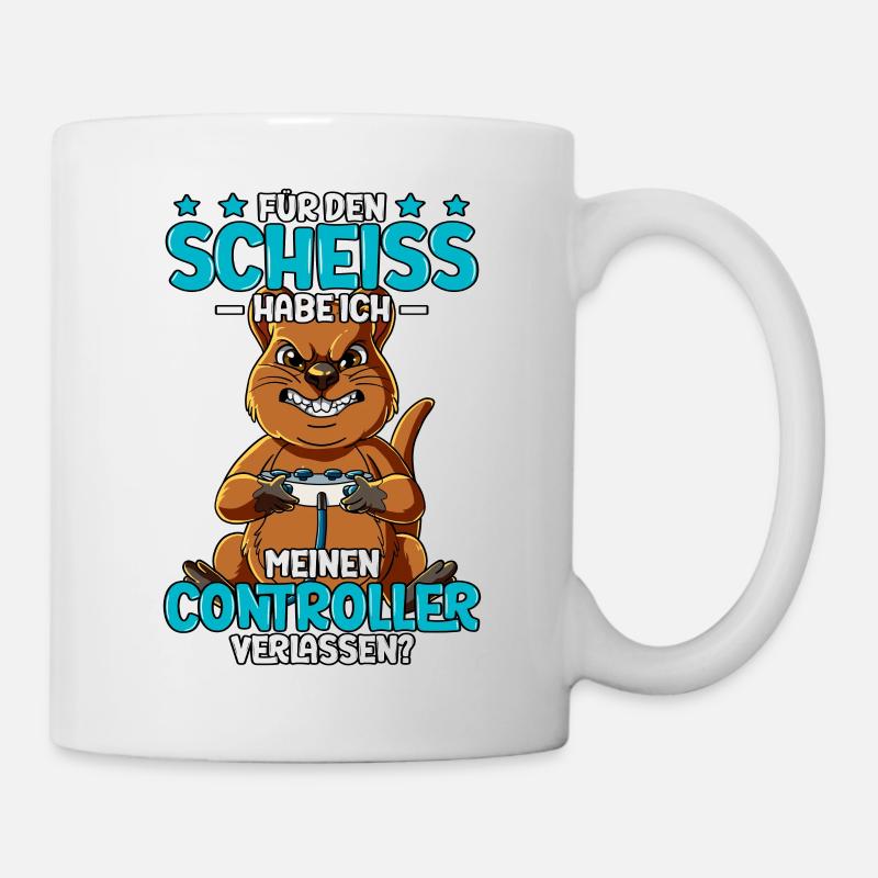 Zocken Gaming - Tasse - Weiß