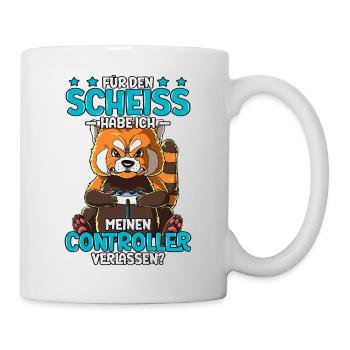 Zocken Gaming - Tasse - Weiß - Rechts