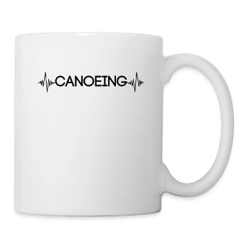 Canoe Kayak Heartbeat - Mug - white - Right