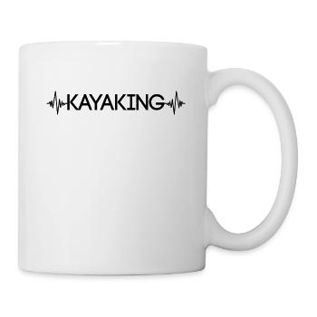 Canoe Kayak Heartbeat - Mug - white - Right