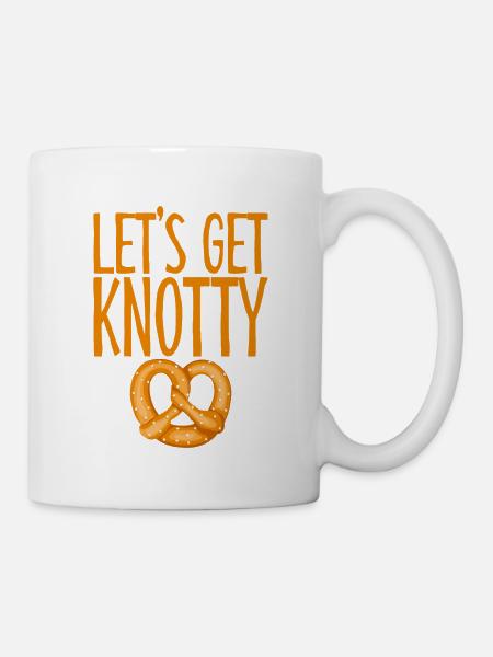Let's Get Knotty 3 - Tasse - Weiß