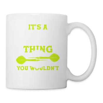 dart game - Mug - white - Right