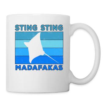 Apnea Diver Freediver Scuba Diver - Mug - white - Right