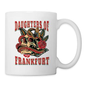 Frankfurt Frau Geschenk daughters of Frankfurt - Tasse - Weiß - Rechts