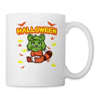 Mon premier anniversaire d’Halloween Scary Hallow’s Eve - Mug blanc - blanc - Droite