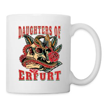 Erfurt Frau Geschenk daughters of Erfurt Retro - Tasse - Weiß - Rechts