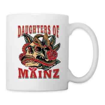 Mainz Frau Geschenk daughters of Mainz Retro - Tasse - Weiß - Rechts