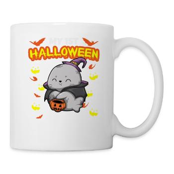 My First Halloween Scary Hallow's Eve Birthday - Mug - white - Right