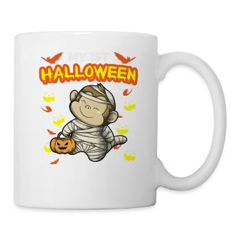 My First Halloween Scary Hallow's Eve Birthday - Mug - white - Right