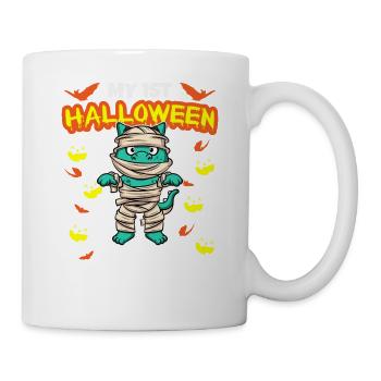 My First Halloween Scary Hallow's Eve Birthday - Mug - white - Right