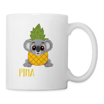Pina koala pina colada ! | Drôle de | cadeau - Mug blanc - blanc - Droite