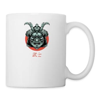 Samurai Mask I Japanese Tattoo Manga Anime pour - Mug blanc - blanc - Droite