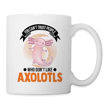 Axolotl Gift Tail Lurch Axolotl - Mug - white - Right