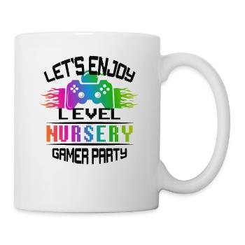 Level NURSERY keep calm and game on - Tasse - Weiß - Rechts