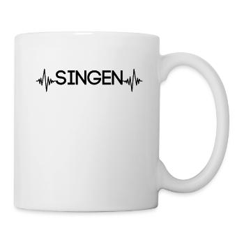 Singing Heartbeat - Mug - white - Right