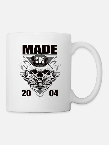 Made in 2004 Vintage Retro Limited Edition - Tasse - Weiß