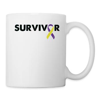 Bladder Cancer Awareness for Survivors - Mug - white - Right