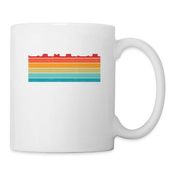 Vintage Urlaub Reise Karibik Jamaica - Tasse - Weiß - Rechts
