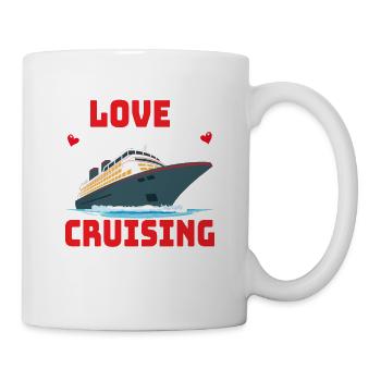 I Love It When We're Cruising Together Vacation - Mug - white - Right