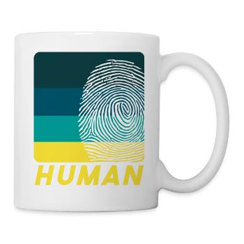Human Fingerprints - Mug - white - Right